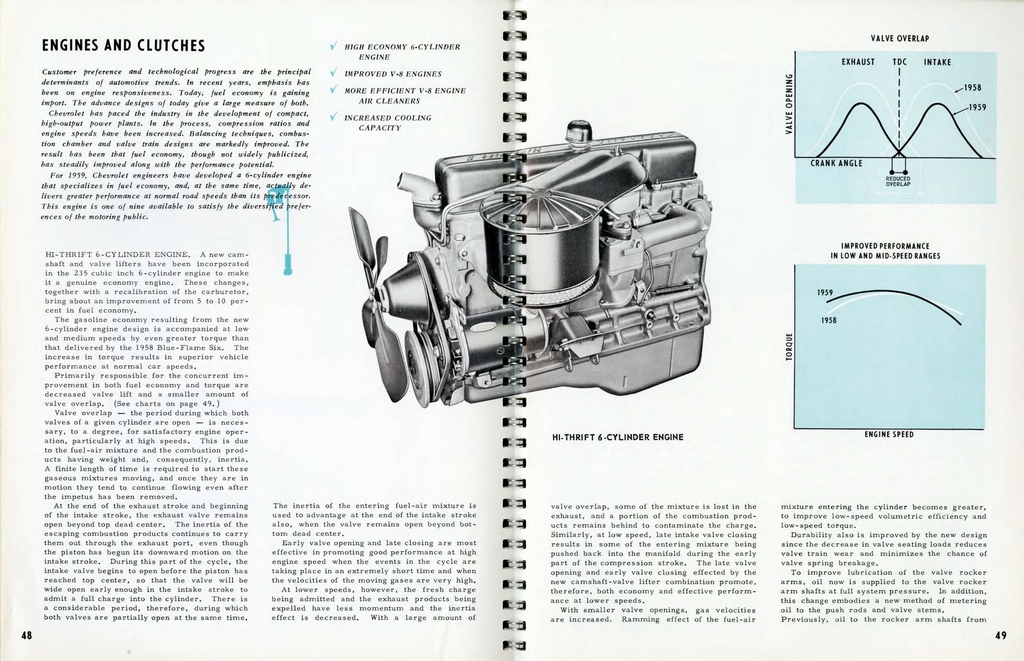 1959 Chevrolet Engineering Features Booklet Page 19